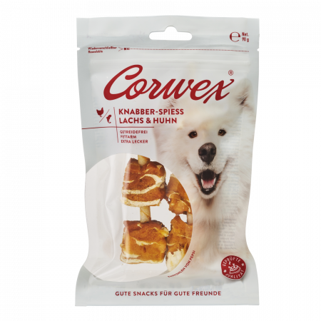 70211 - Knabber Spieß mit Lachs und Huhn 90g