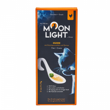 80901 - Filetcreme Huhn mit Grünlippmuscheln & Quinoa 4x15g - auch gefroren ein Schnurrgenuss