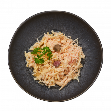 Nr. 1 - Huhn und Hühnerherz im eigenen Saft