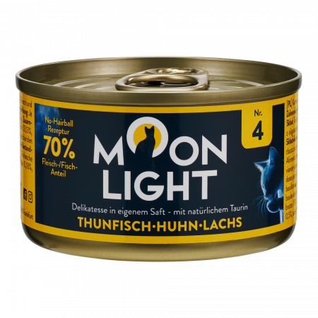 Nr. 4 - Thunfisch, Huhn und Lachs im eigenen Saft