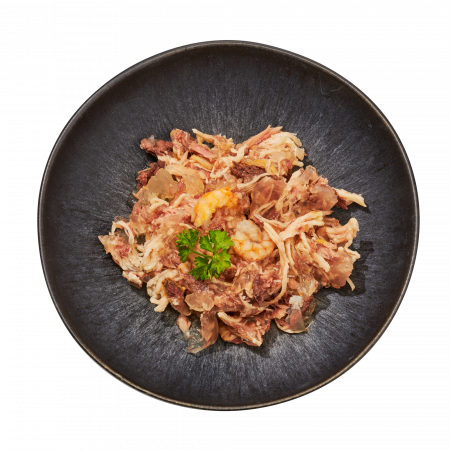 Nr. 6 - Thunfisch, Huhn und Shrimps in Algen-Jelly