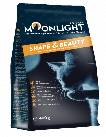 Moonlight-Dinner SHAPE & BEAUTY Trockenfutter 400g - Huhn