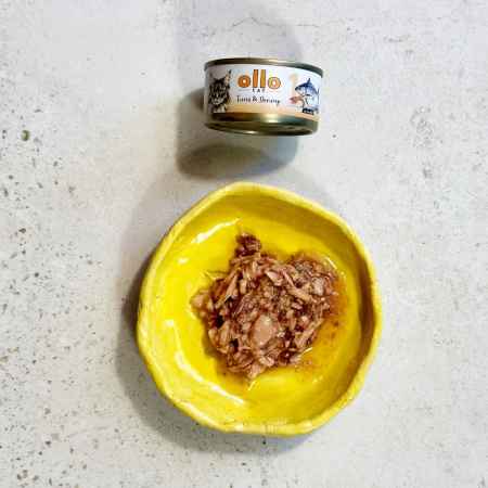 OLLO CAT 1 - Thunfisch + Garnelen 70 g