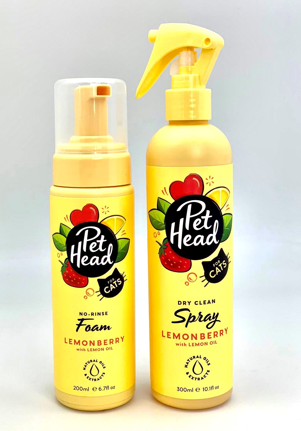 Pet Head Trockenshampoo Lemonberry Natürlich gesunde Katzennahrung