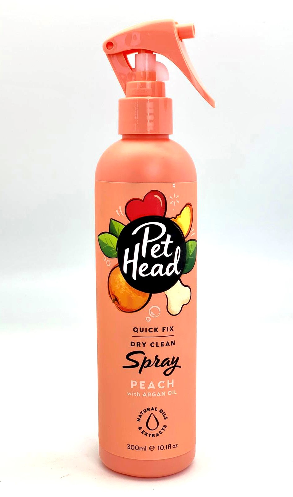 Natürlich gesunde Katzennahrung Pet Head Trockenshampoo Pfirsisch mit