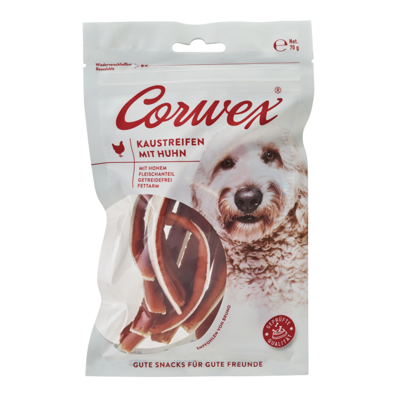 70190 - Kaustreifen mit Huhn 70g