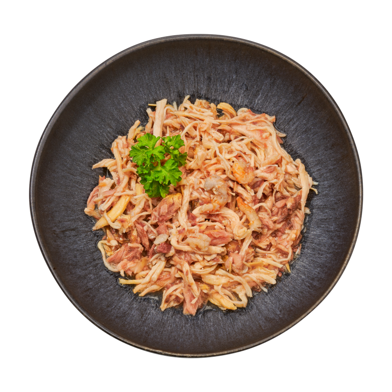 Nr. 3 - Thunfisch, Huhn, Shrimps und Tintenfisch