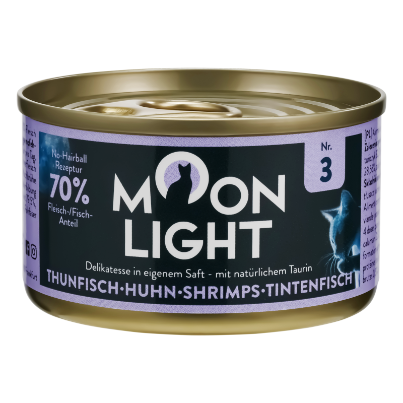 Nr. 3 - Thunfisch, Huhn, Shrimps und Tintenfisch