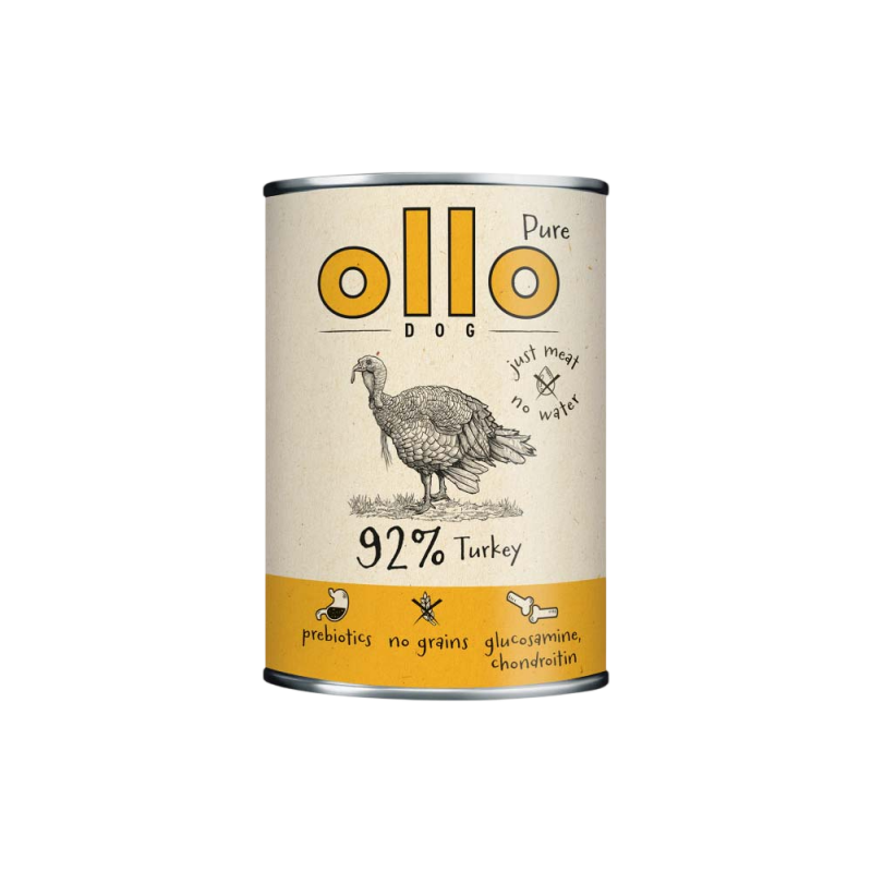 OlloDog - Hundefutter Pure Pute 400 g