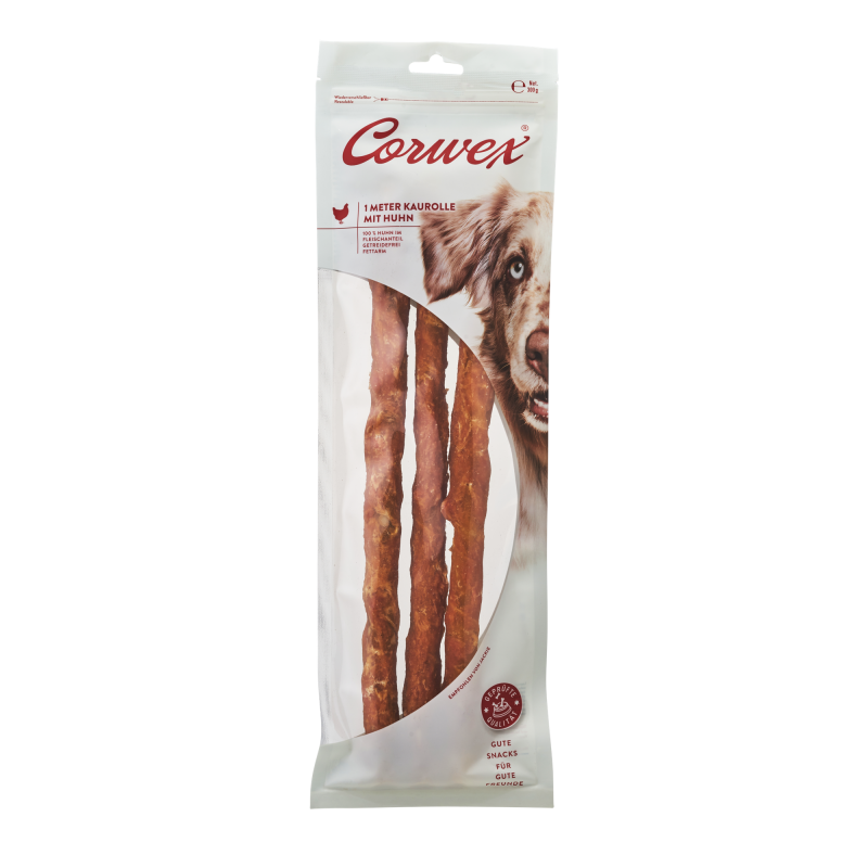 Corwex 70067 - 1M Kaurolle mit Huhn, ca. 315g (3x34cm)