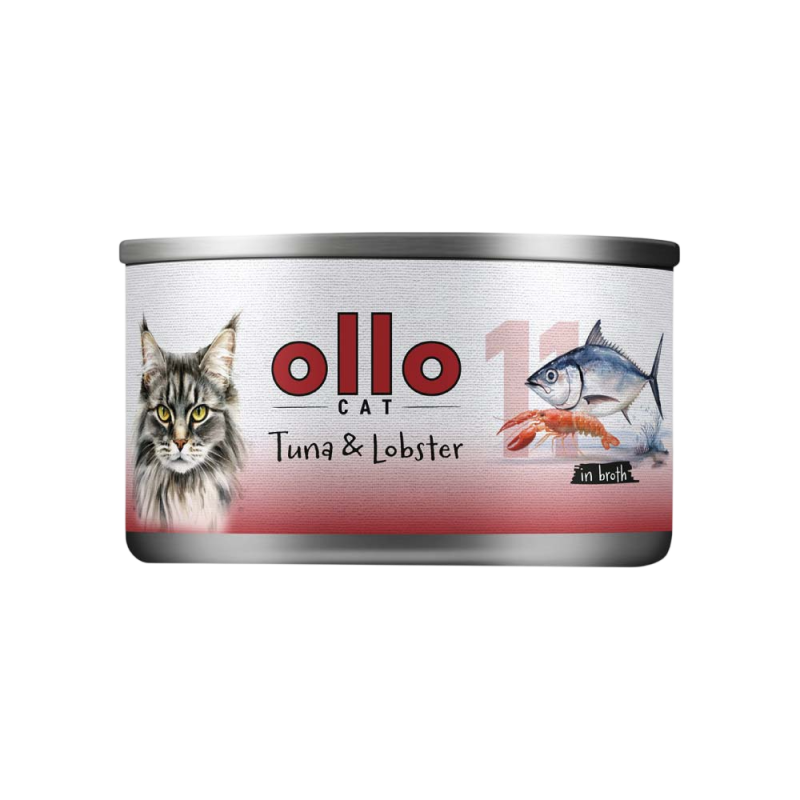 OLLO CAT 11 - Thunfisch + Hummer 70 g