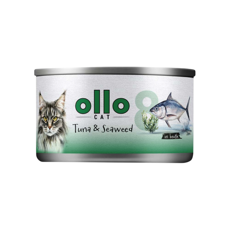 OLLO CAT 8 - Thunfisch + Seetang 70 g