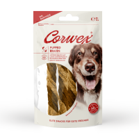 70370 - Corwex Puffed Zopf Ente und Lachs 50g - "NO RAW HIDE"