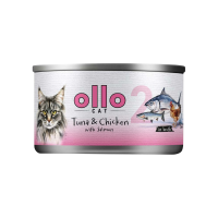 OLLO CAT 2 - Thunfisch, Huhn + Lachs 70 g