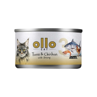 OLLO CAT 3 - Thunfisch, Huhn + Garnele 70 g