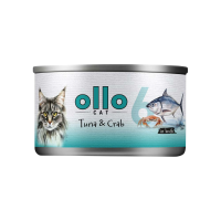 OLLO CAT 6 - Thunfisch, Huhn + Krabbe 70 g