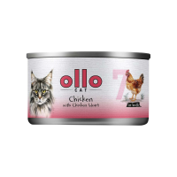 OLLO CAT 7 - Huhn + Hühnerherzen 70 g